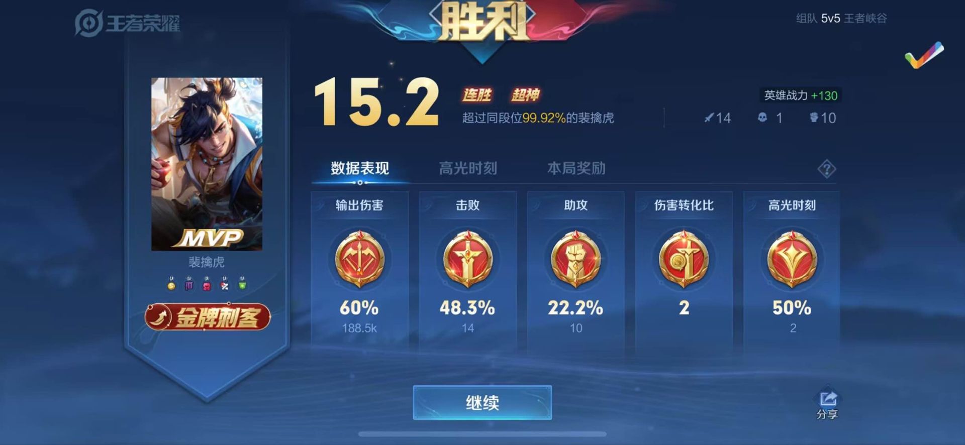 王者荣耀辅助《星火》